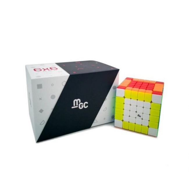 Speed Cube, YJ MGC 6x6 Magic Cube Beroep Snelle Kubus Stickerless